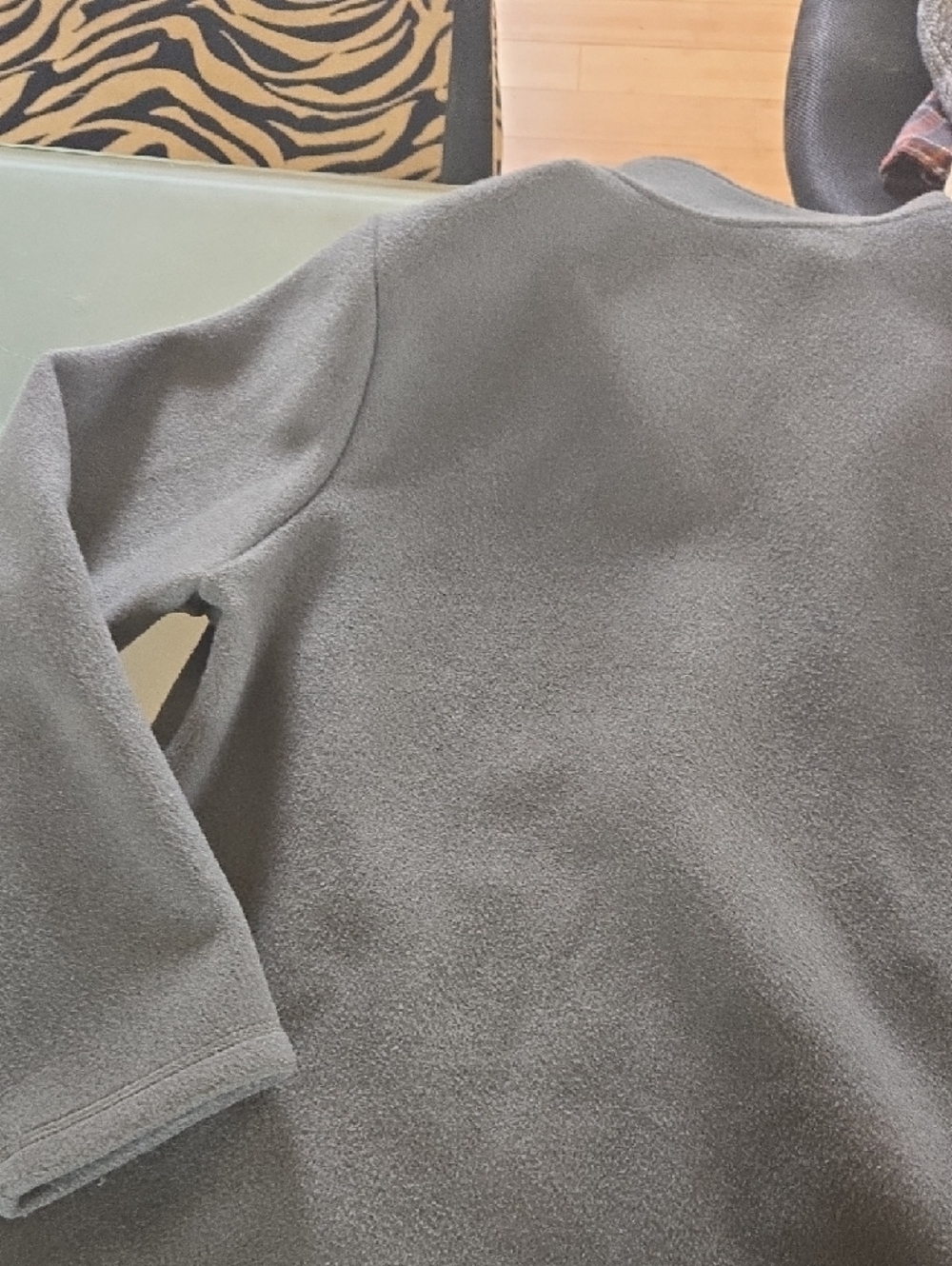 32 Degrees Gray Lightweight Fleece Jacket - Picture 11 of 12